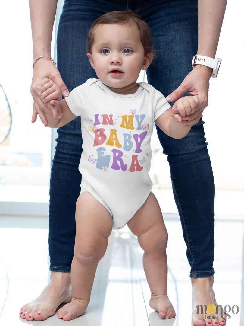 In My Baby Era Cute Baby Bodysuit, Retro Toddler and Kids T-Shirt, Clothes Baby Girl Gift for Newborn 2316-z | MakerPlace by Michaels In My Baby Era Cute Baby Bodysuit, Retro Toddler and Kids T-Shirt, Clothes Baby Girl Gift for Newborn 2316-z | MakerPlace by Michaels